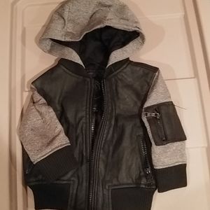 Baby boy motorcycle jacket